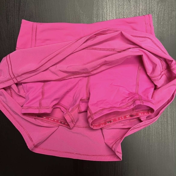 Lululemon Pace Rival Mid-Rise Skirt (Regular) 13" Sonic Pink - Sz 2 - Picture 6 of 7
